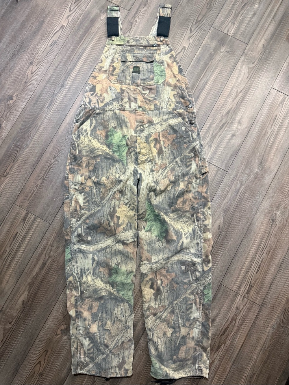Vintage Liberty Realtree Advantage Timber Camo Hunting Overalls Bibs 40R